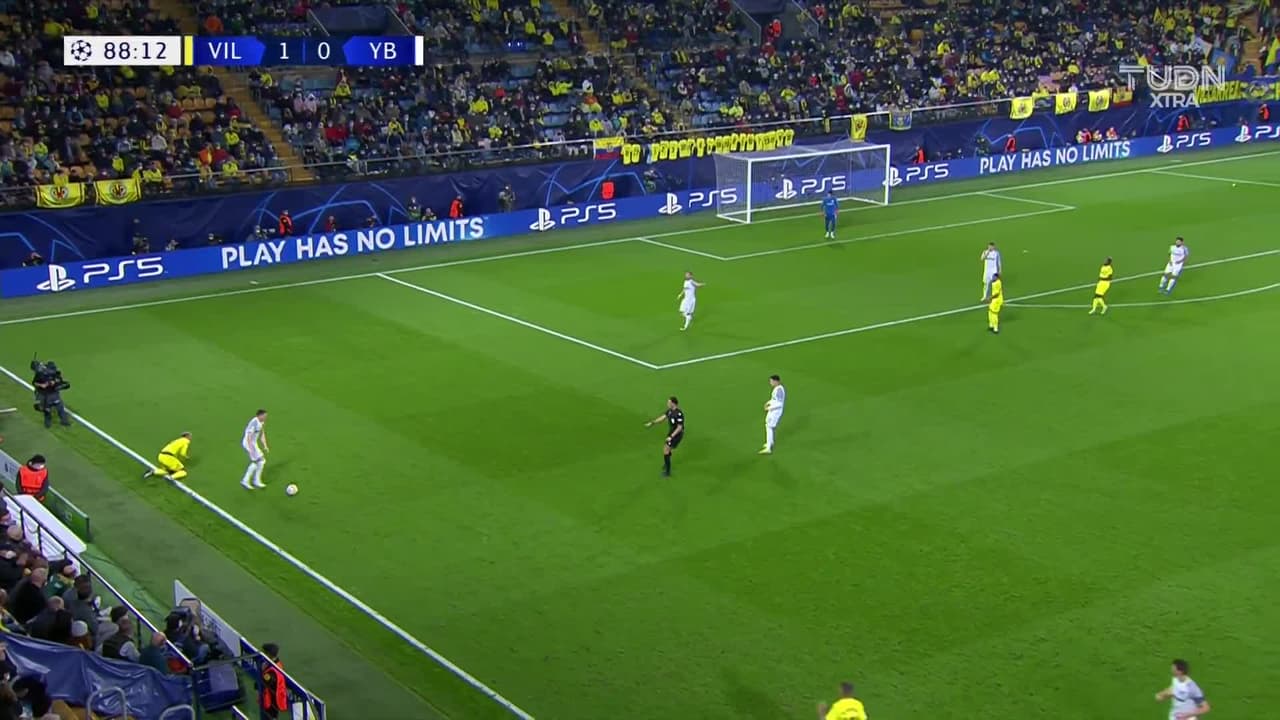 Sentencia el Villarreal... Danjuma pone el 2-0 sobre Young Boys