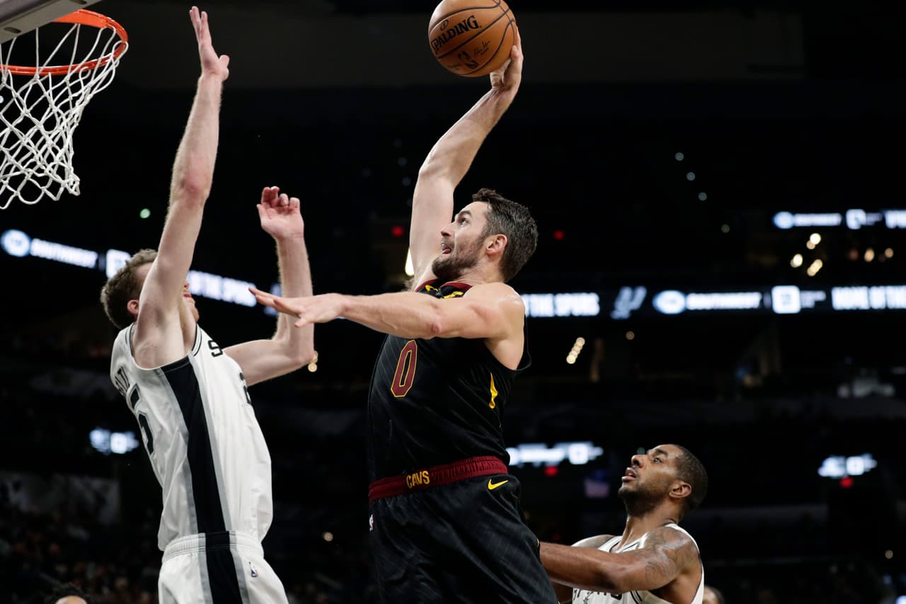 San Antonio Spurs 109-117 Cleveland Cavaliers