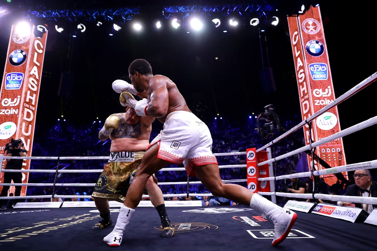 Andy Ruiz respondió, pero Joshua manejó mejor el ring.