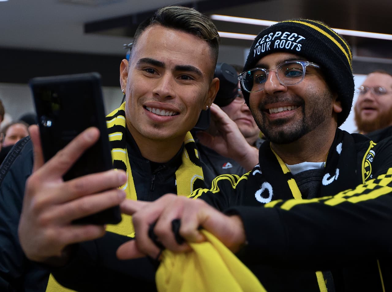 Recibimiento de héroe para Lucas Zelarayán en Columbus