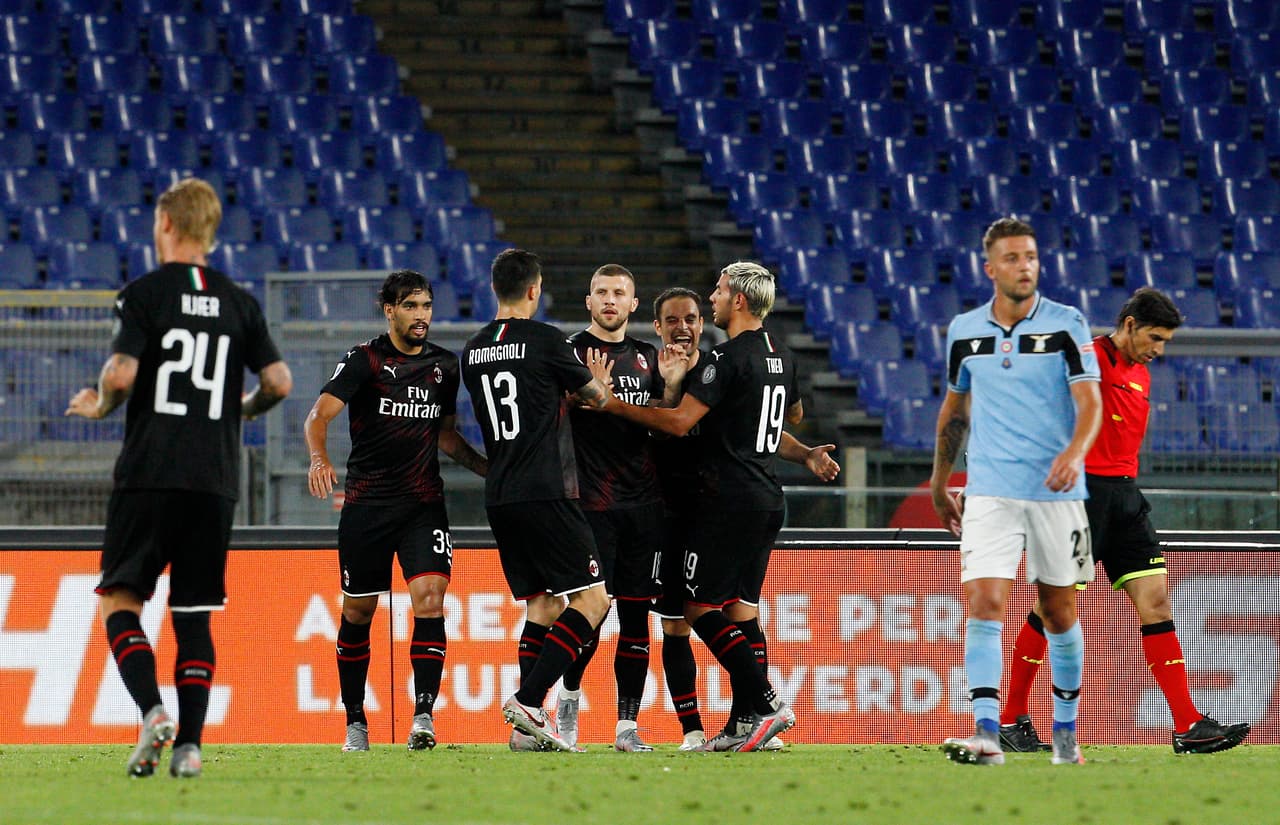 Milan apaleó a domicilio al Lazio en la Serie A | Zlatan y compañía hicieron la maldad al Lazio y lo alejan del título del futbol italiano.