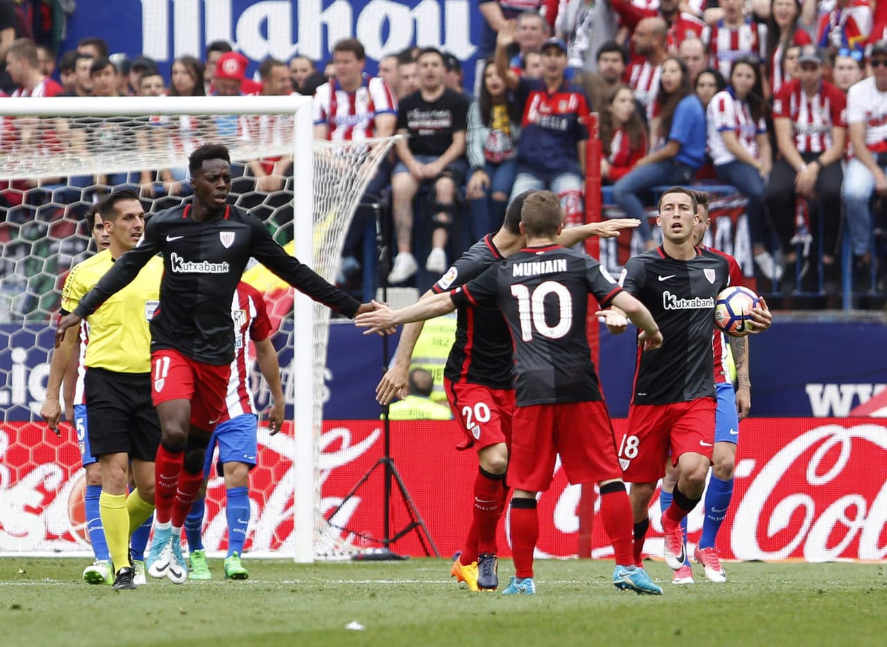 El equipo visitante descontó al minuto 71 con tanto de Iñaki Williams, con lo que apretó el juego.