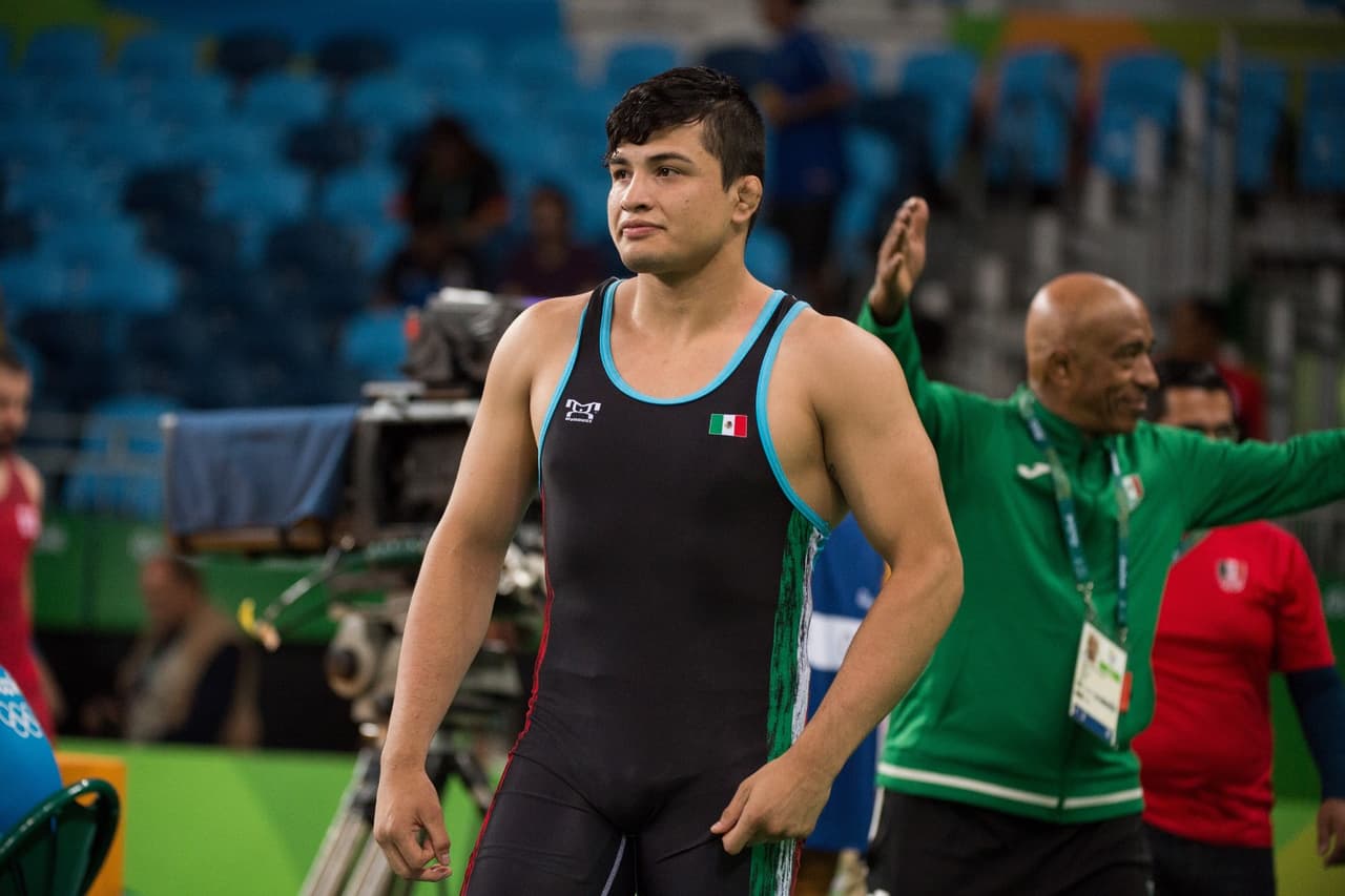 Alfredo Leyva llegó a la Final en los 87 kgs.