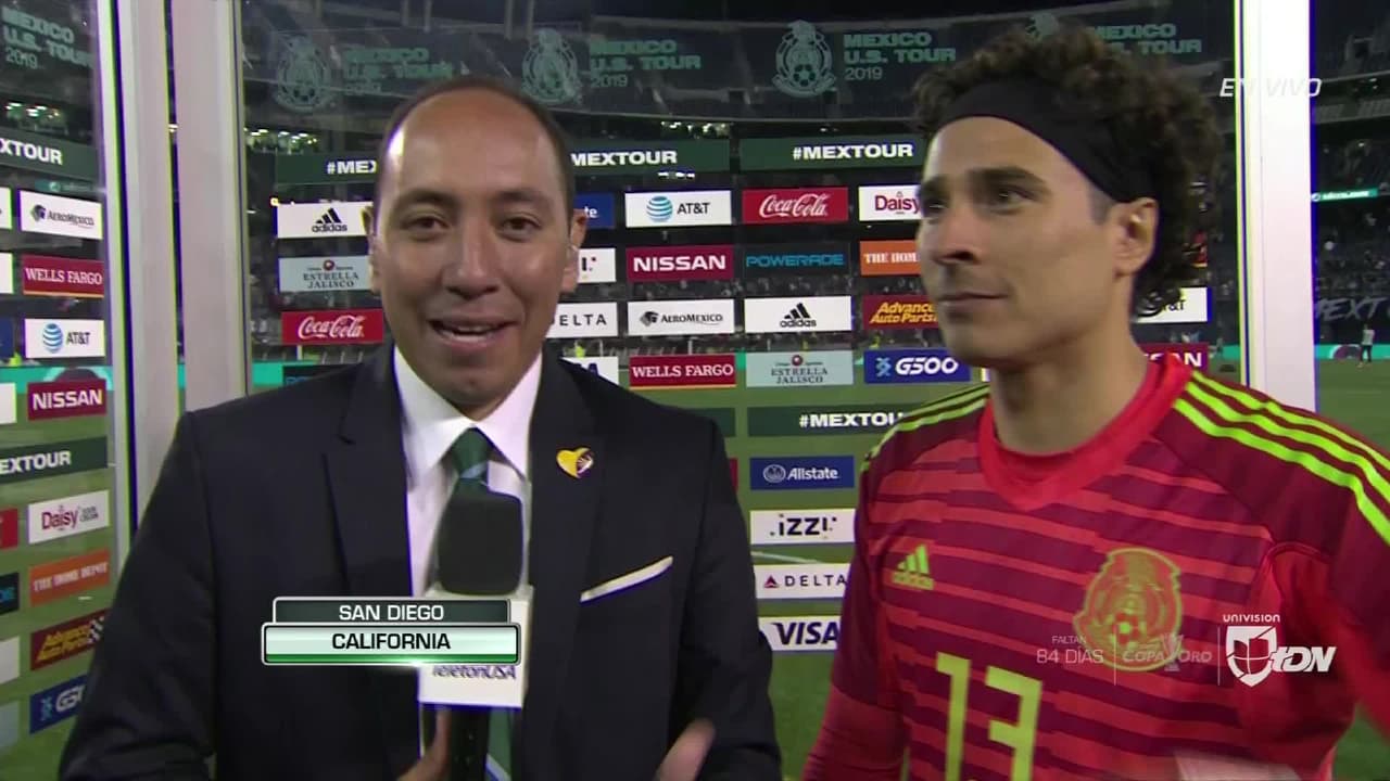 Videos. Buen futbol y personalidad del Tri, dice Ochoa