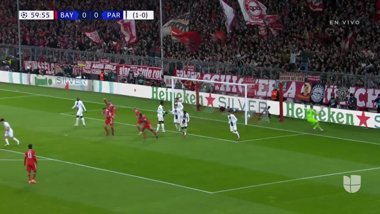 ¡GOL!  anota para FC Bayern München. Eric Choupo-Moting
