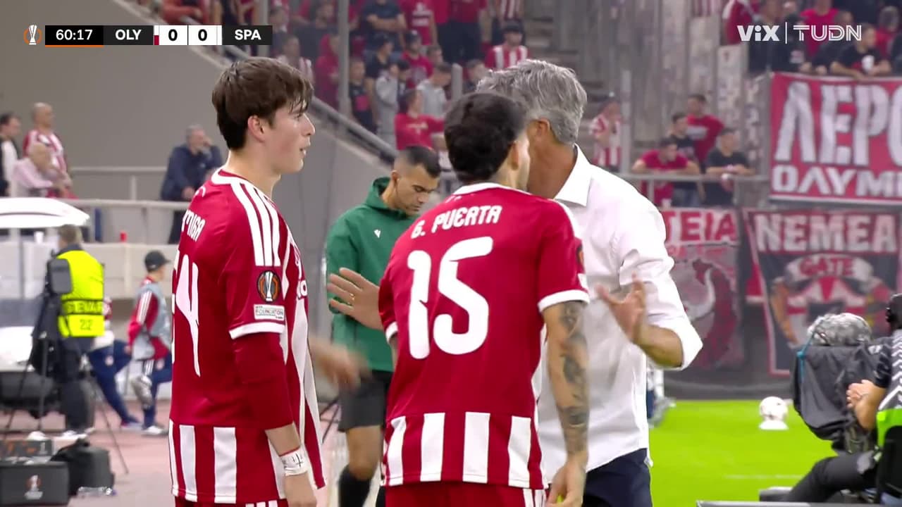 ¡Entra la Hormiga González! El mexicano buscará la victoria para el Olympiacos