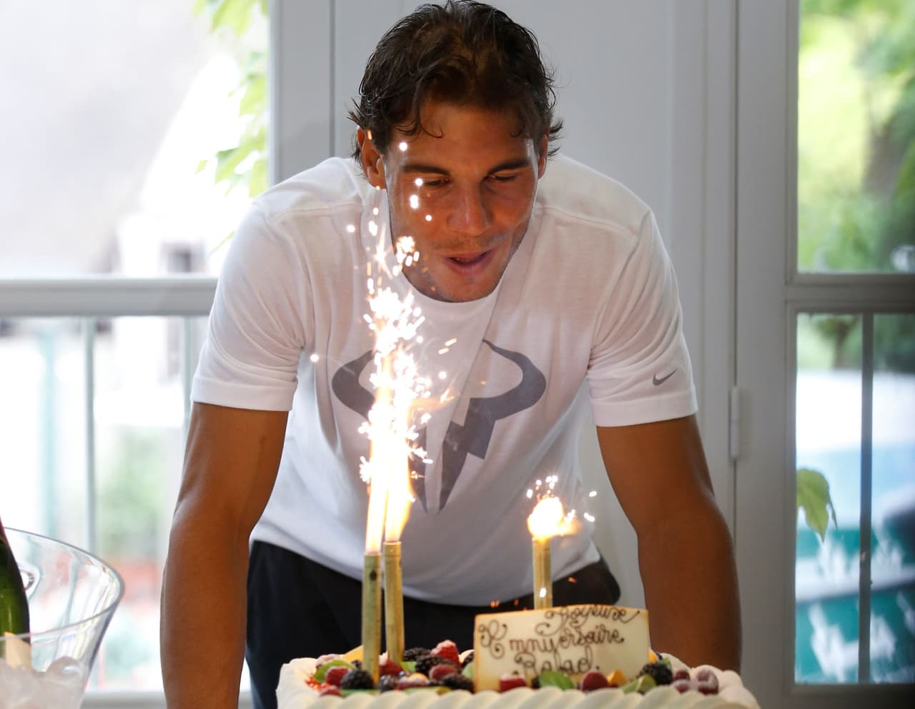 Rafael Nadal festeja su cumpleaños 34 en su academia