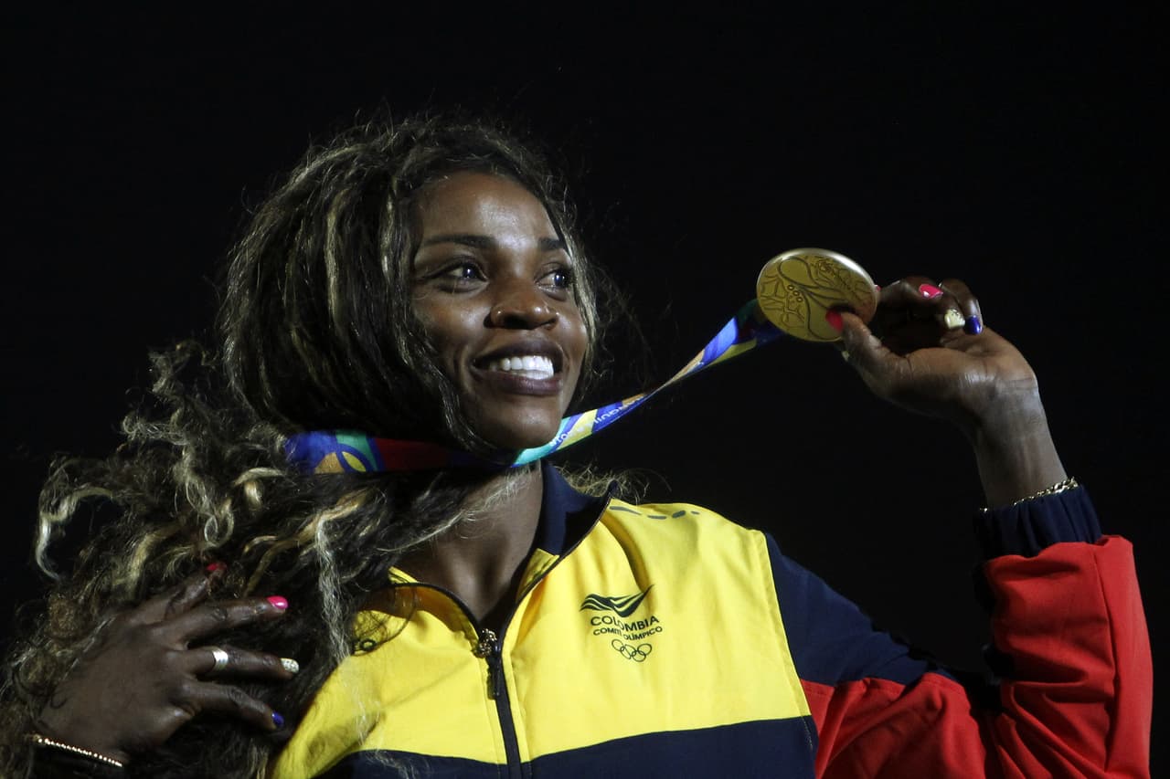 Una nueva medalla de oro para la colombiana Caterine Ibargüén que quiere demostrar que va a reinar en estos Juegos Centroamericanos.