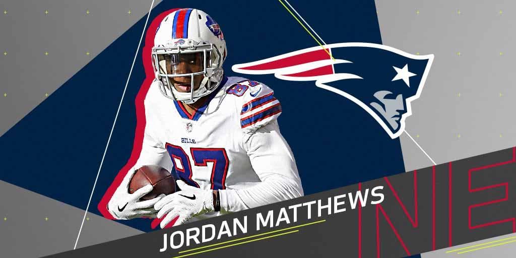 New England firma a Jordan Matthews como reemplazo de Brandin Cooks
