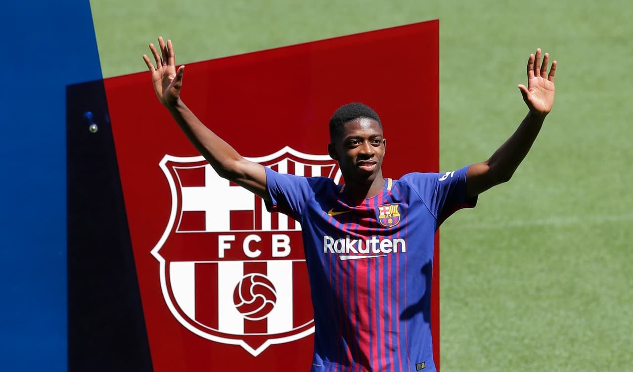 Ousmane Dembelé, delantero francés del Barcelona.