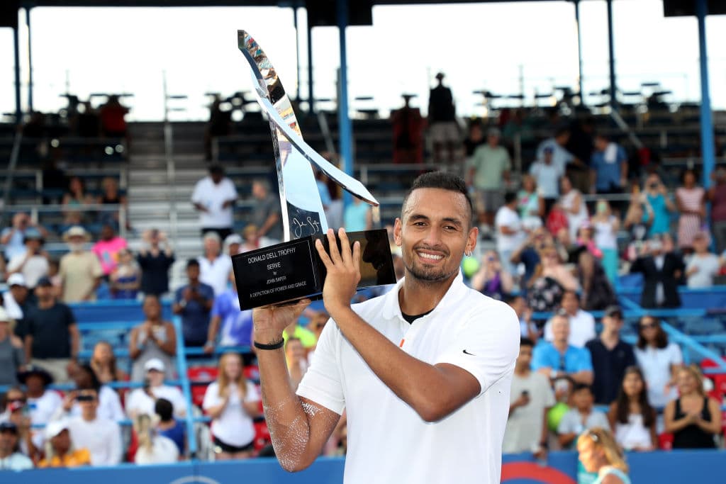 Nick Kyrgios sube de golpe 25 puestos en la ATP