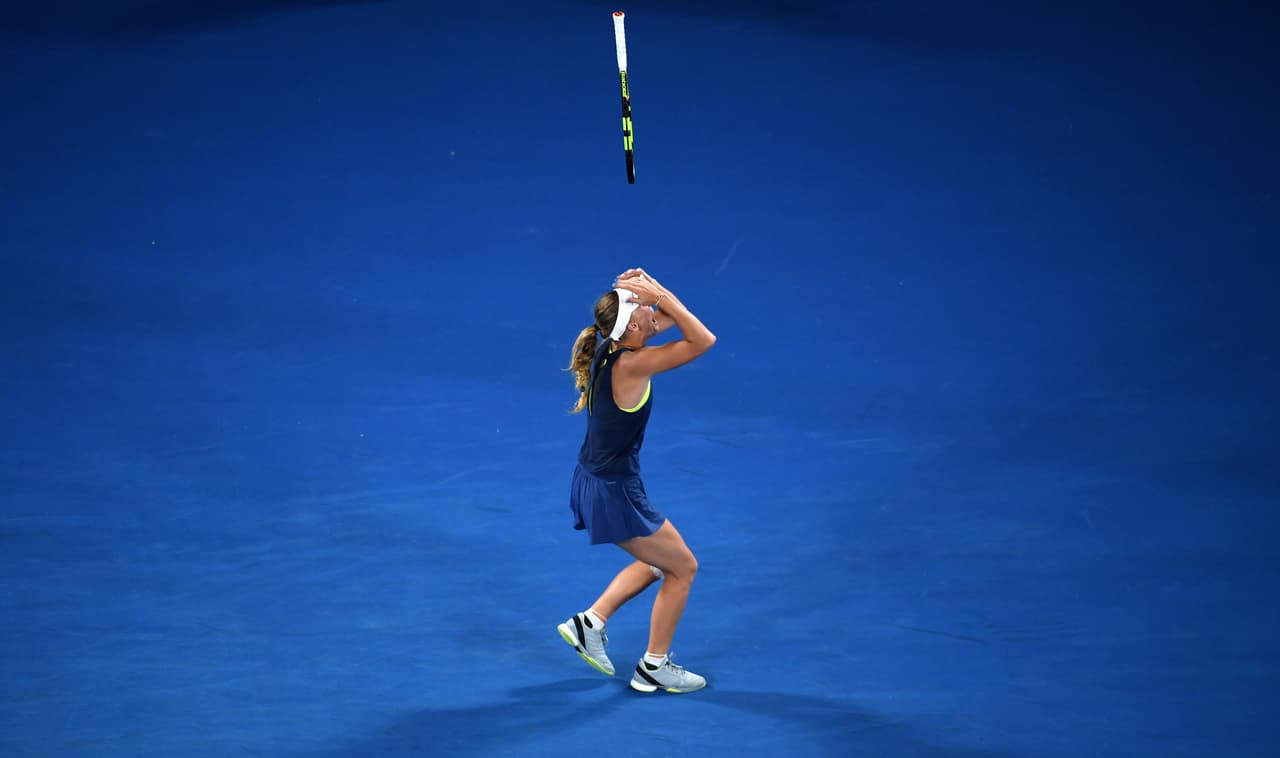 Wozniacki logró uno de sus sueños, ganar un 'Major', un objetivo que había visto desvanecerse durante el tiempo que reinó en la WTA.