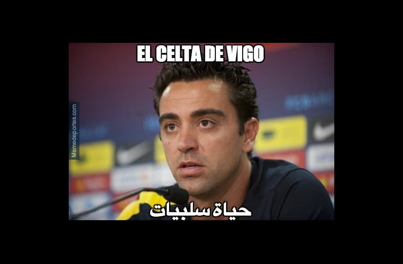 Los memes no pudieron faltar tras la derrota que sufrió el Barcelona ante el Celta de Vigo por 4-1.