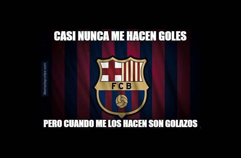 Los memes no pudieron faltar tras la derrota que sufrió el Barcelona ante el Celta de Vigo por 4-1.