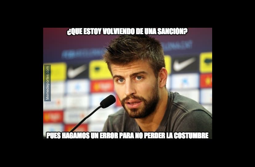 Los memes no pudieron faltar tras la derrota que sufrió el Barcelona ante el Celta de Vigo por 4-1.