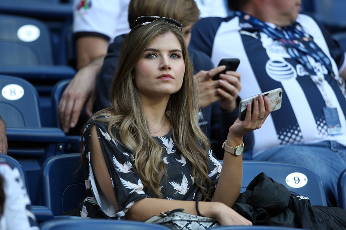 Los fanáticos de Rayados en el Estadio Bancomer para el juego contra Tuzos en la Jornada 1 del Clausura 2019.