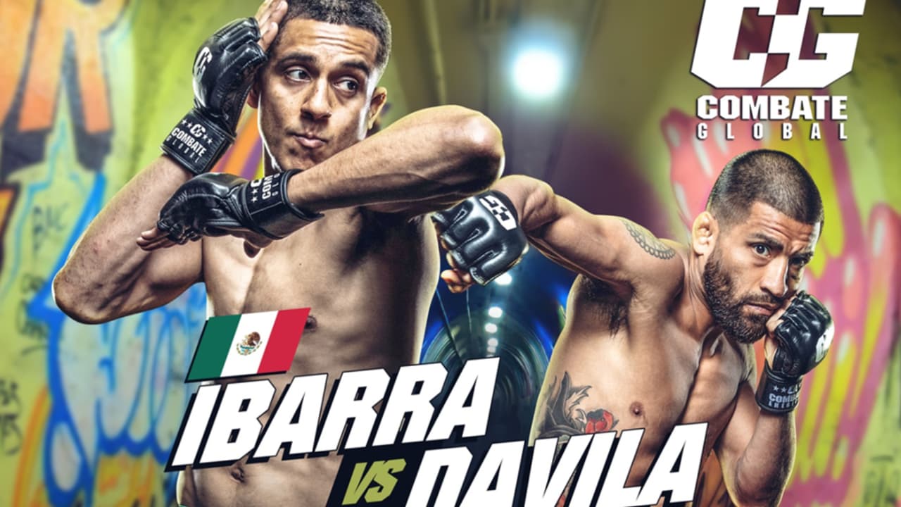 Ernesto Ibarra vs. Martín Dávila, función estelar en Combate Global para este sábado 8 de abril.