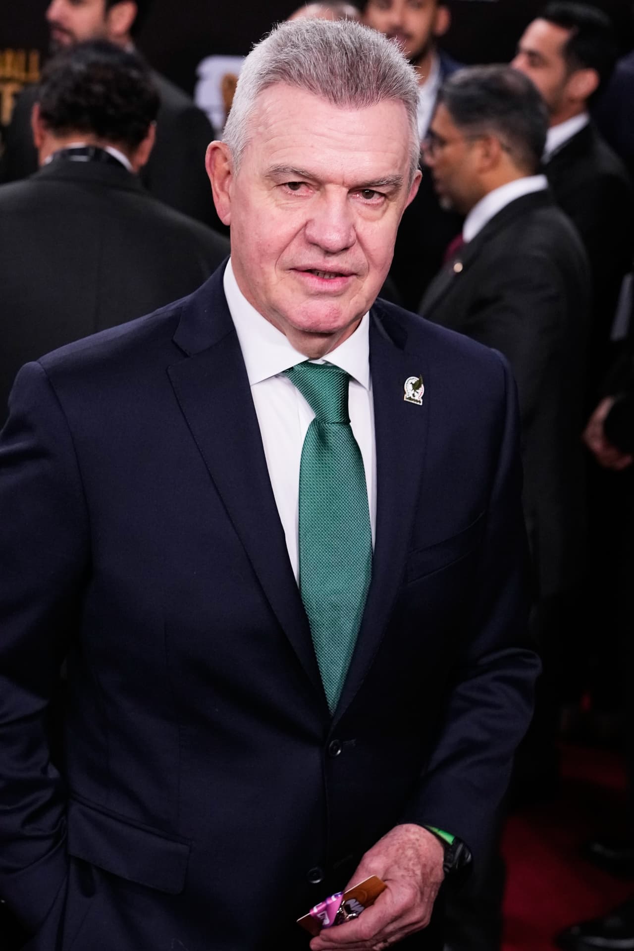 Javier Aguirre, técnico de México.