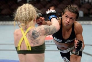 Claudia Gadelha venció a Tina Lahdemaki