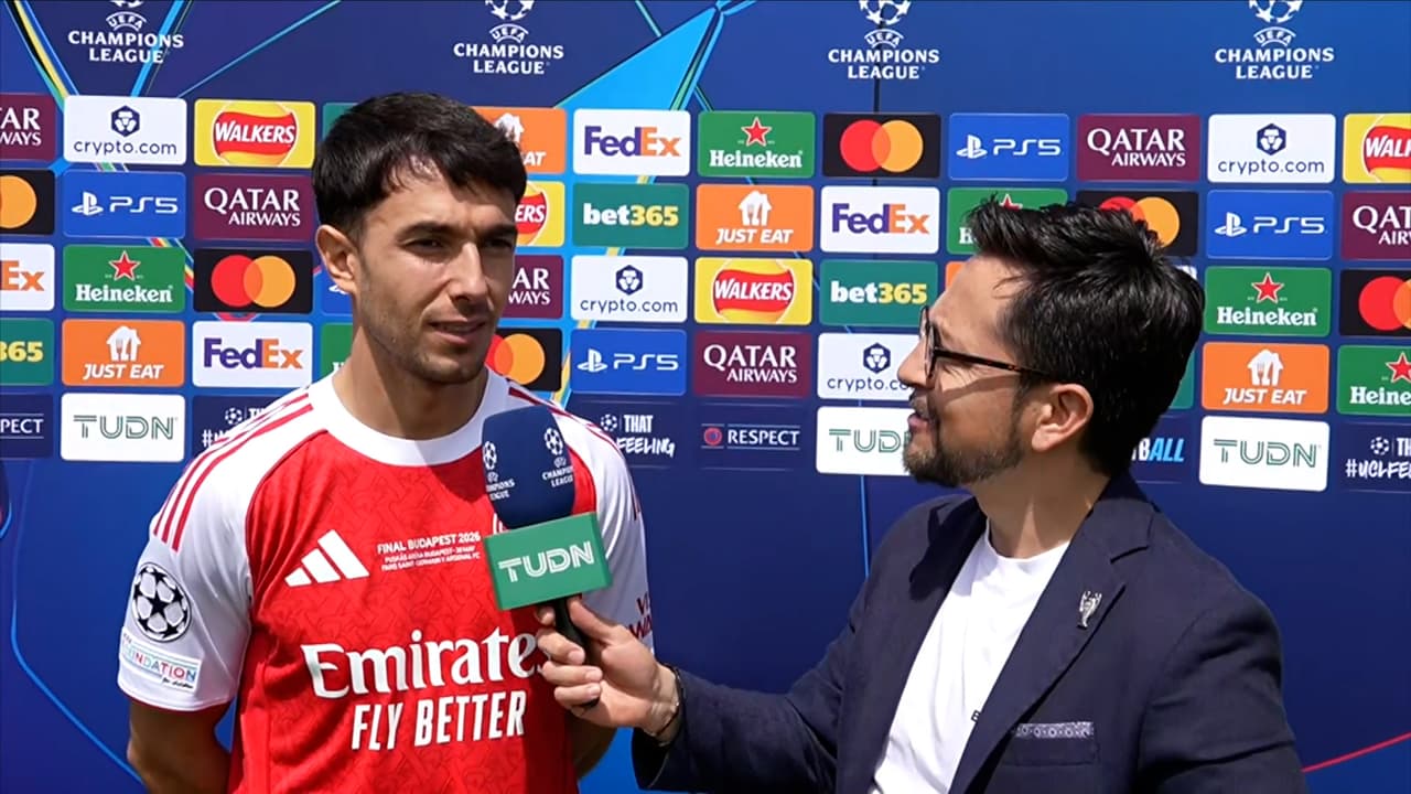 Champions League: Zubimendi aclara situación en vestidor del Arsenal previo a la Final
