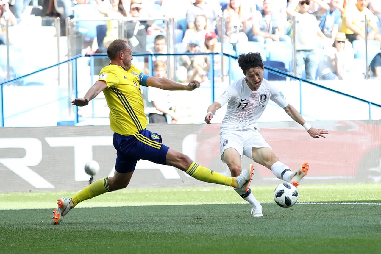 Los coreanos apelaron a su velocidad para tratar de dar la sorpresa por medio del contragolpe, pero nunca fue peligroso.