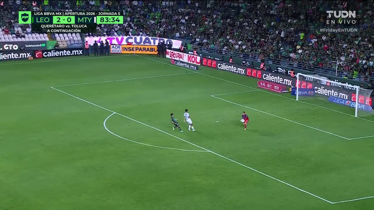 ¡TIRO ATAJADO! disparo por Jesús Corona.