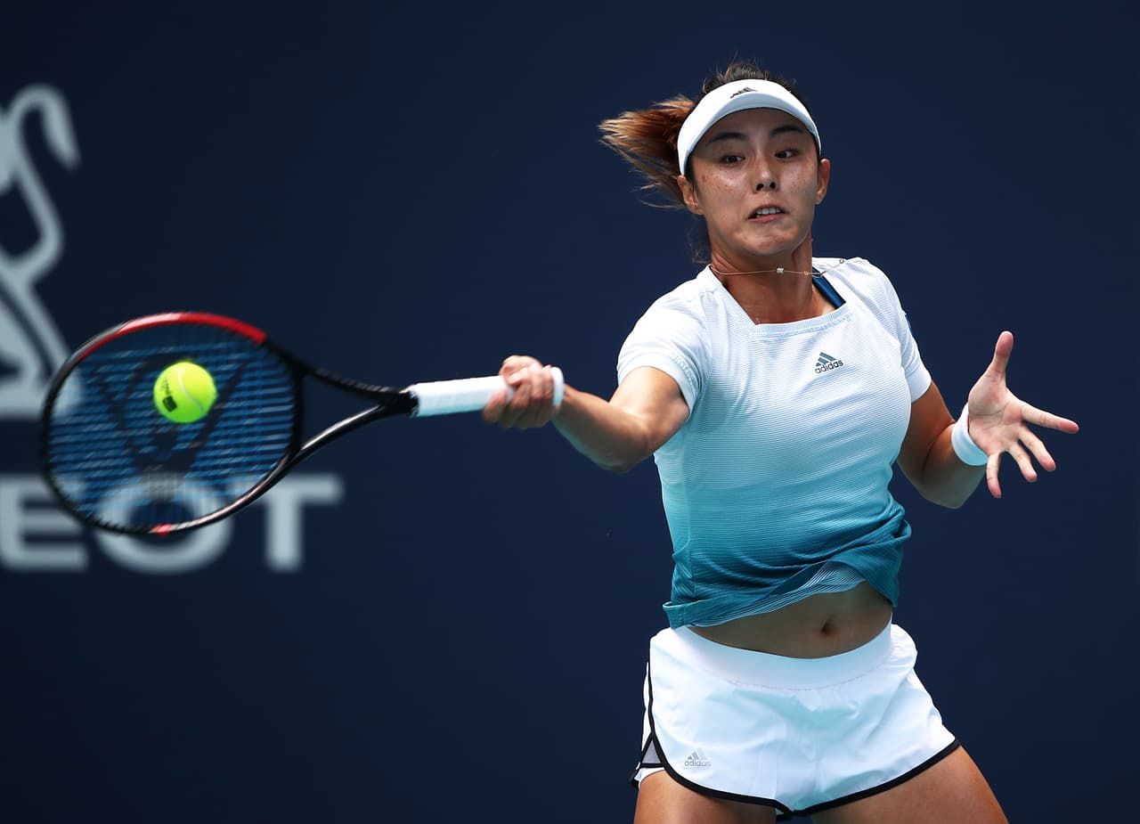 La rumana Simona Halep, número dos en la clasificación WTA, venció 6-4, 7-5 a la china Wang Qiang y se puso en la Semifinal del Miami Open, donde se consolida como favorita.