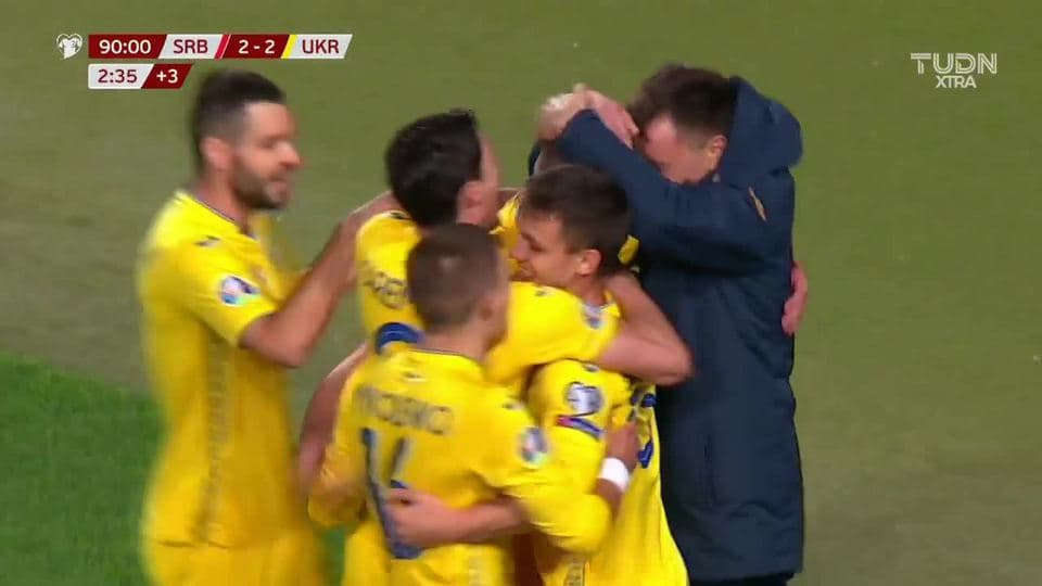 ¡GOOOL! Artem Besedin anota para Ukraine