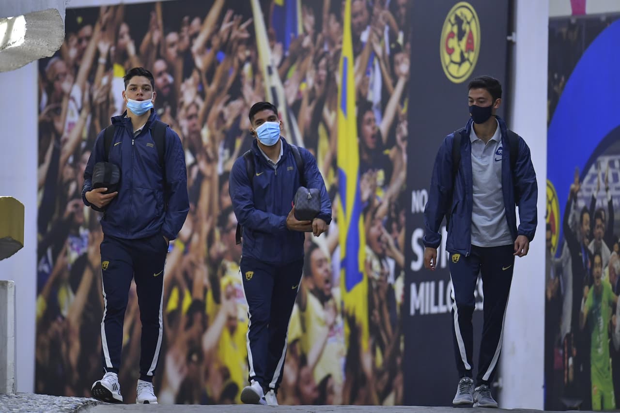 Los Pumas de la UNAM ya están en el Azteca | Se medirán a las Águilas en una edición más del Clásico Capitalino.