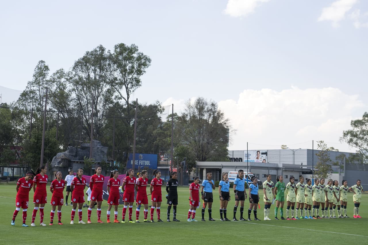Partido vibrante de ida y vuelta entre el América y el Toluca en la Liga MX Femenil, por la Jornada 8.
