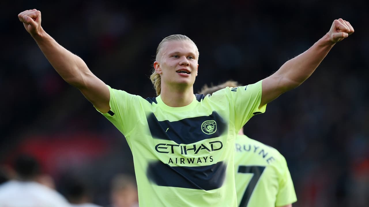 Haaland llega a 200 goles más rápido que Messi, Mbappé y CR7