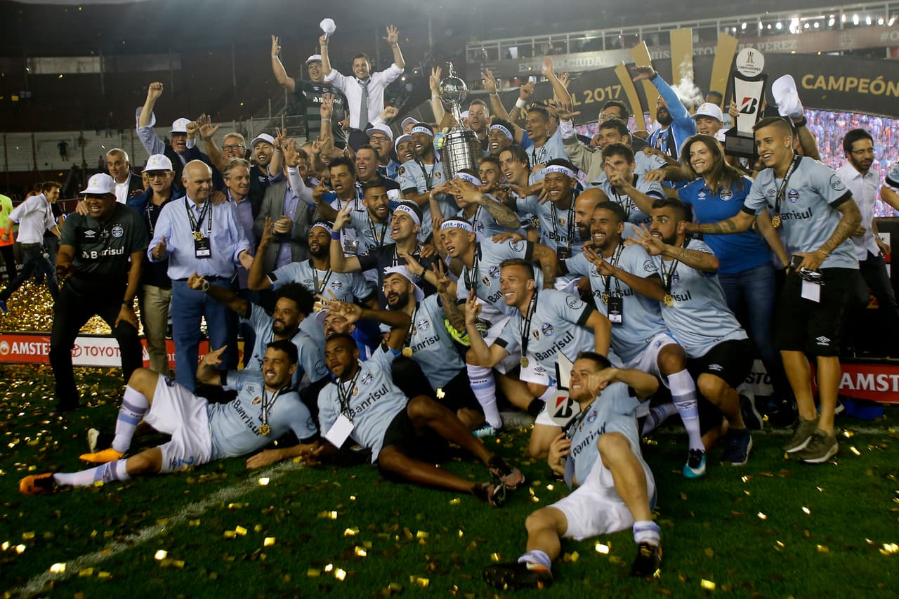 El equipo brasileño se quedó con el título de la 
<b>Copa Conmebol Libertadores 2017 </b>al ganar la final ante Lanús.