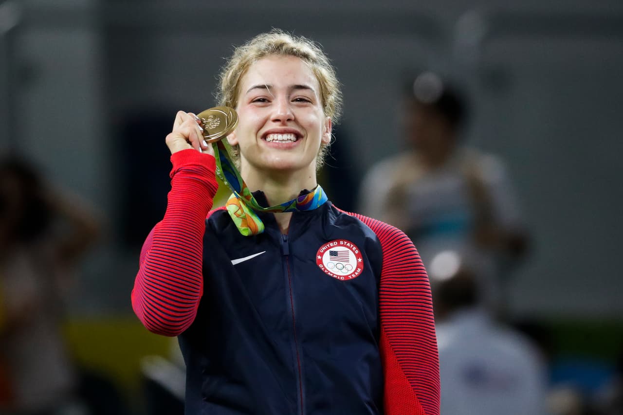 Helen Louise Maroulis dio el primer oro en lucha femenil a Estados Unidos en su historia