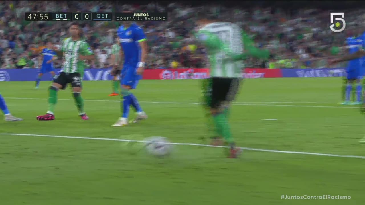 Betis deja ir el gol en dos ocasiones, se salva Getafe