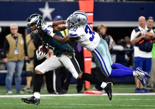 Drama en todo momento se vivió en el juego en que los Eagles derrotaron en tiempo extra a los Cowboys 33-27. Aquí las mejores tomas del duelo.