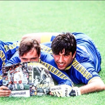 Buffon jugará con el hijo de su excompañero de hace 23 años