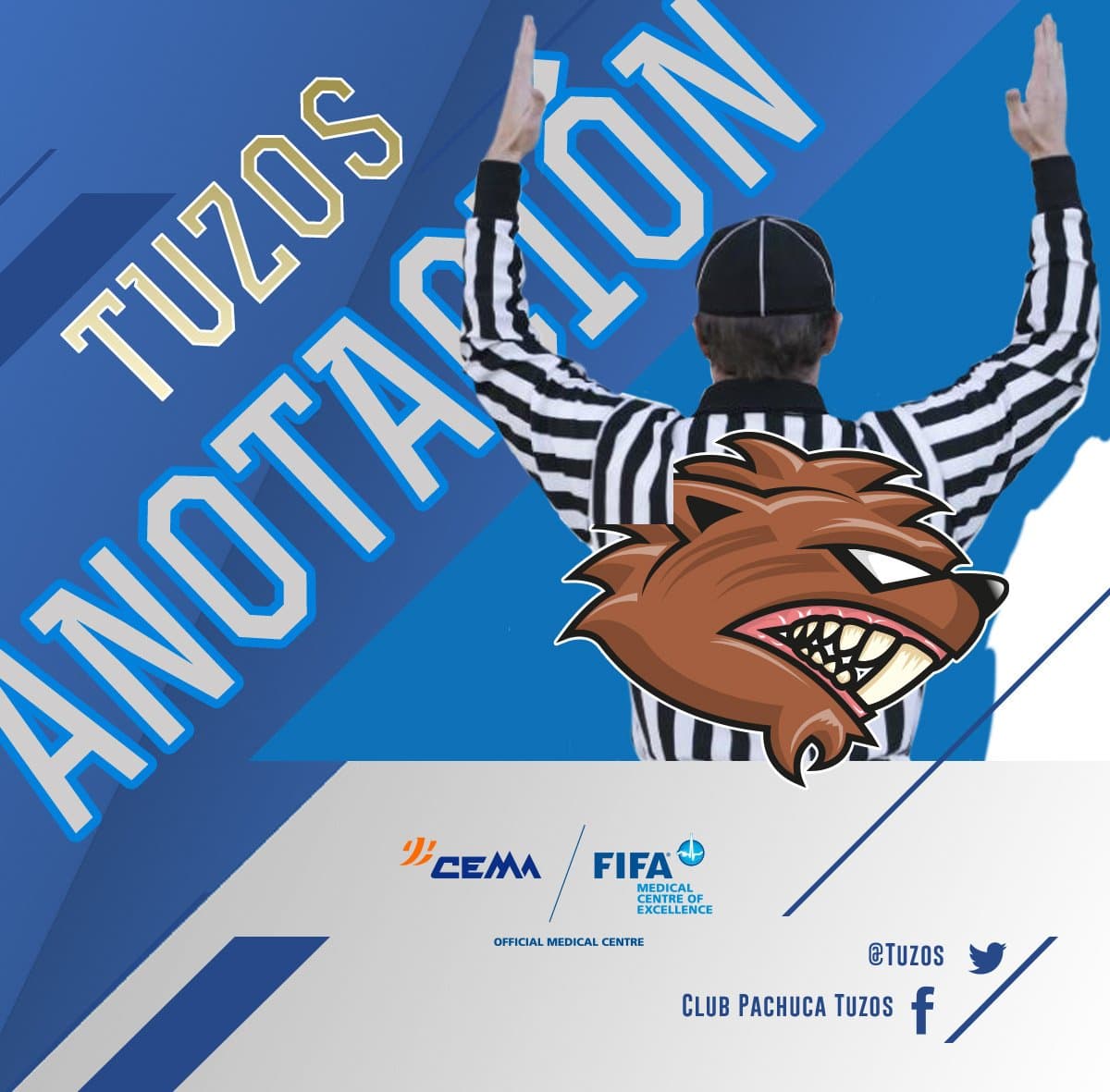 Este era el modo de presentar los goles.