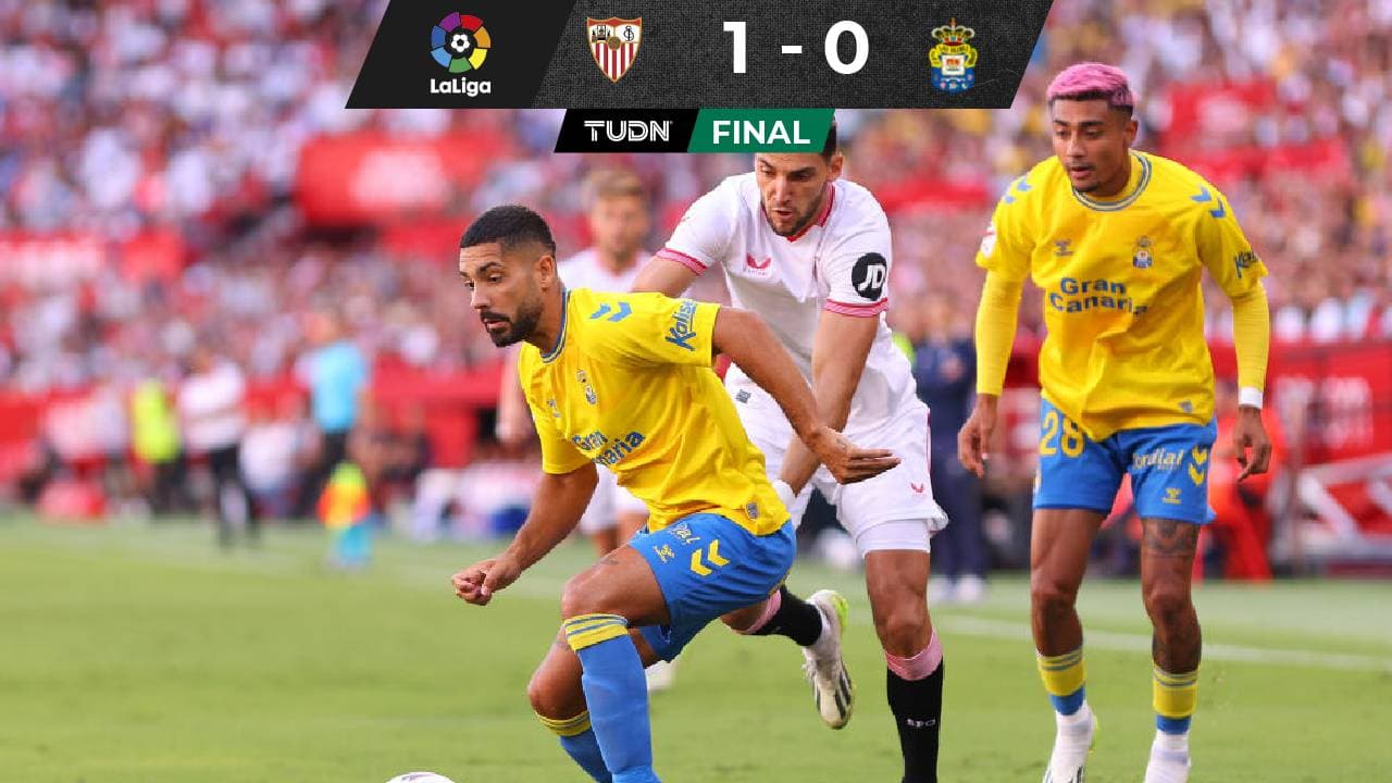 Julián Araujo fue titular en la derrota de Las Palmas ante Sevilla