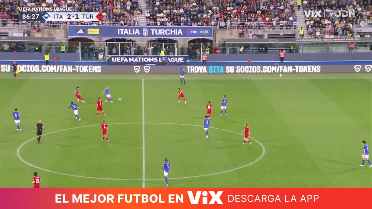 ¡GOL DE LA AZZURRA! Pio Esposito sentencia la victoria ante los turcos