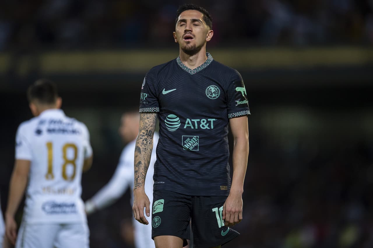 Diego Valdes tuvo la más clara del primer tiempo y la dejó ir.