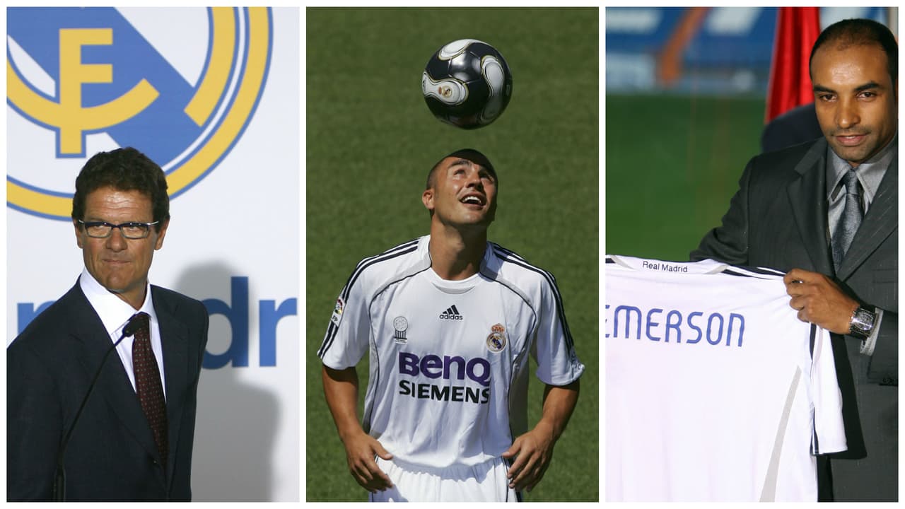 El Real Madrid también aprovechó las 'ofertas': se quedó con Fabio Capello, Fabio Cannavaro y el brasileño Emerson.