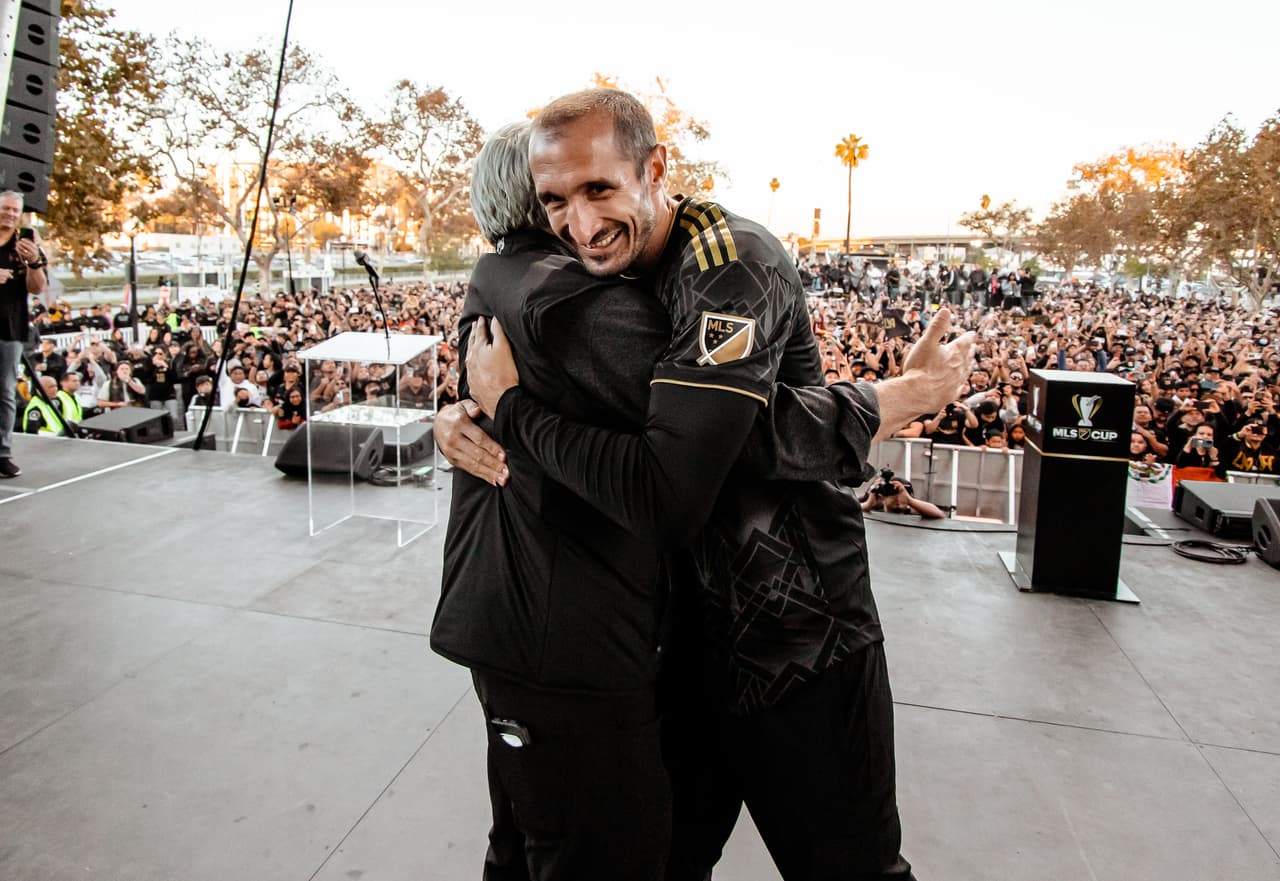 Lo mismo ocurrió con el italiano Giorgio Chiellini.