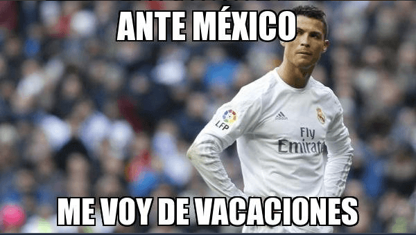 Nos quedamos de nueva cuenta en la orilla y el Internet hizo lo que mejor sabe hacer: Burlarse de la situación.