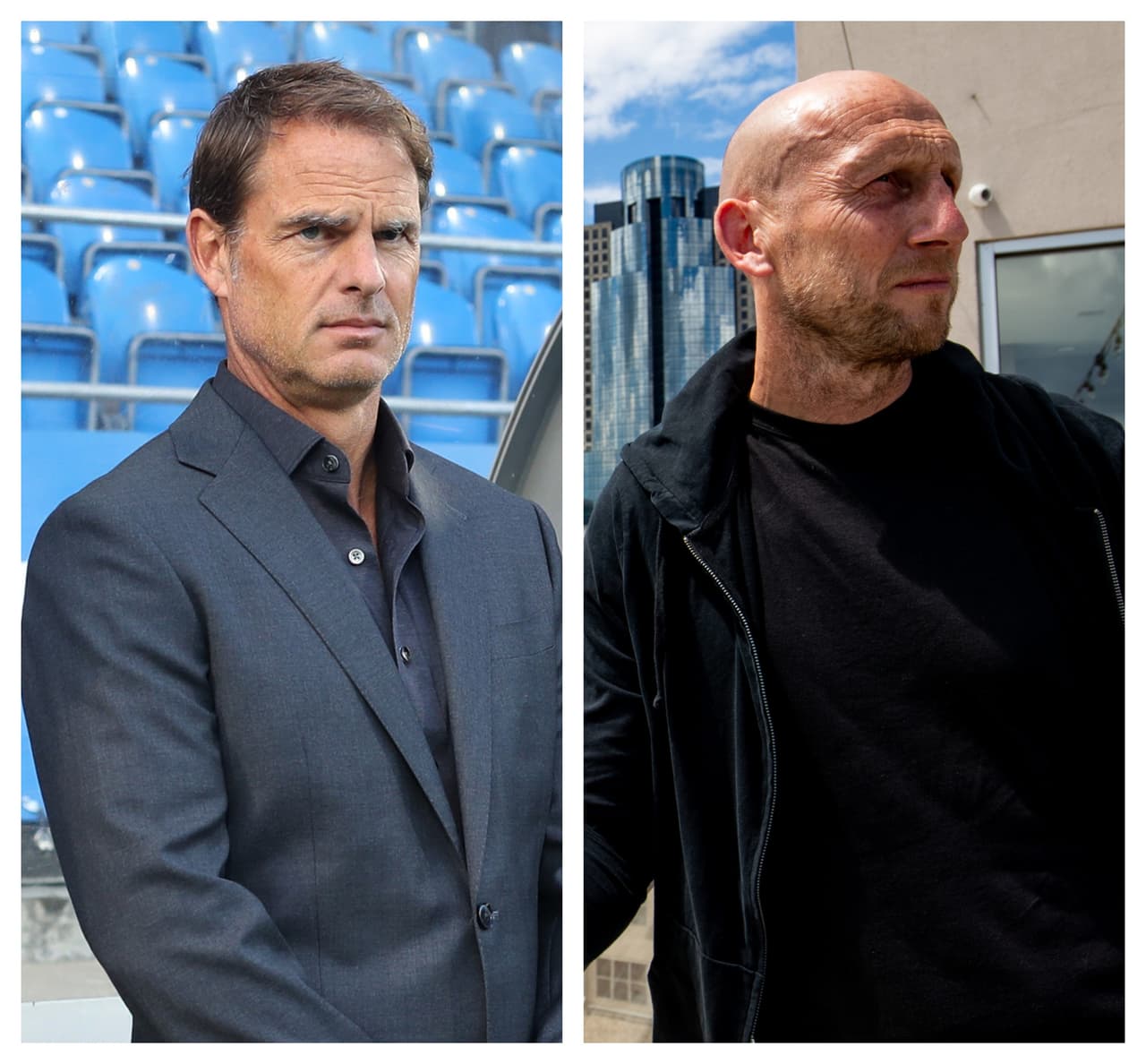 Frank de Boer y Jaap Stam