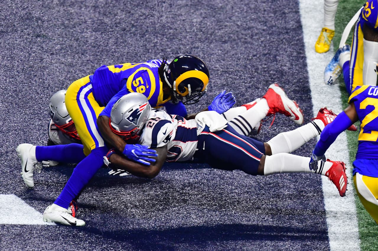 Patriots y Rams disputaron el Super Bowl con menos puntos en la historia