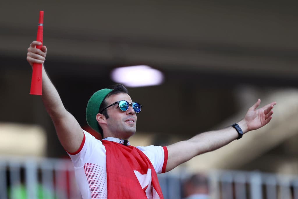 El color de los hinchas de Bélgica y Túnez fue parte de la fiesta de ambos países en su segunda salida en partido del grupo G del Mundial de Rusia 2018.