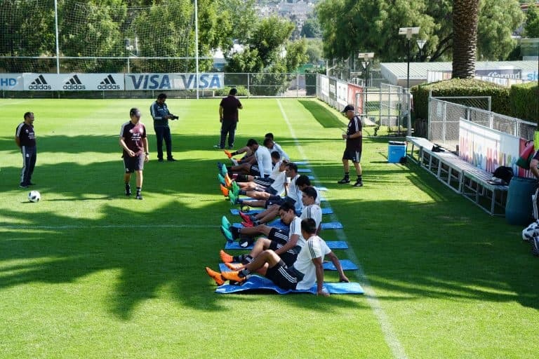 Comenzó la concentración del Tri con 11 jugadores