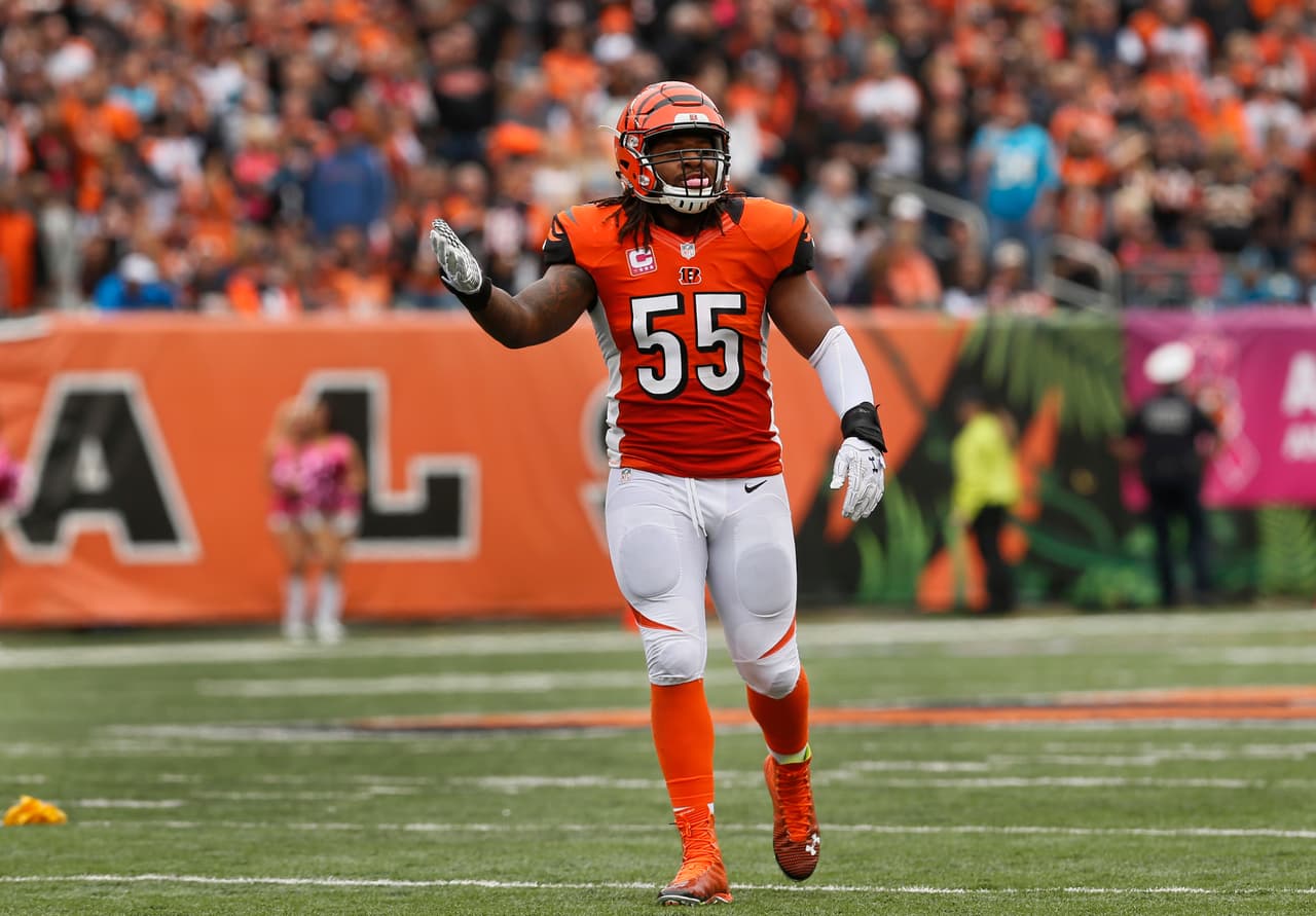 Vontaze Burfict podría empezar la temporada en lista PUP de los Cincinnati Bengals