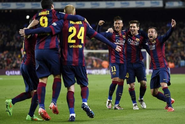 Los culés aprovecharon su momento en el primer tiempo para ponerse al frente.