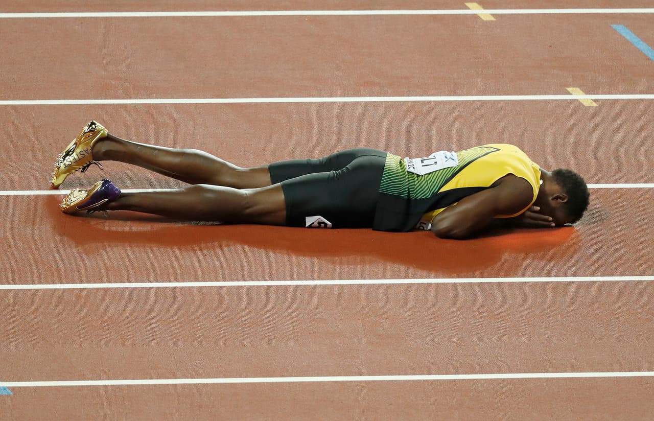 Londres 2018, el último Mundial de Atletismo para Usain Bolt, resultó un tormento ya que en la prueba de relevos 4x100 se lesionó. Tampoco pudo ganar en la final de los 100 metros.